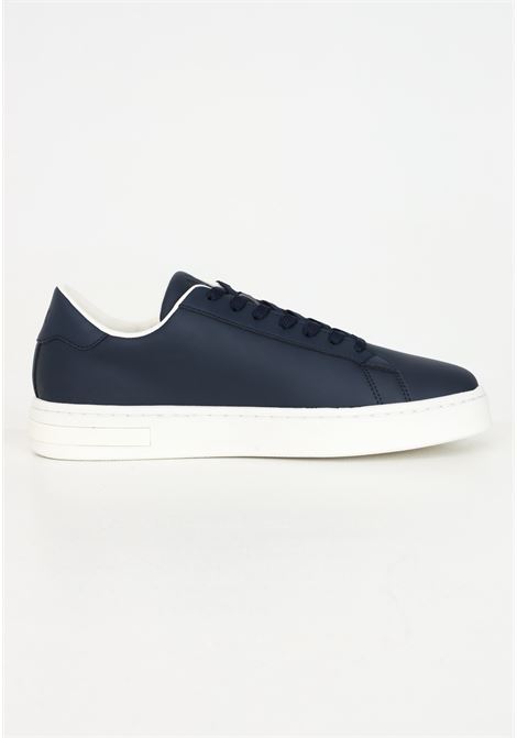 Sneakers blu da uomo con logo e bande laterali ARMANI EXCHANGE | XUX217XV85500285